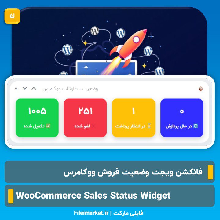 WooCommerce Sales Status Widget